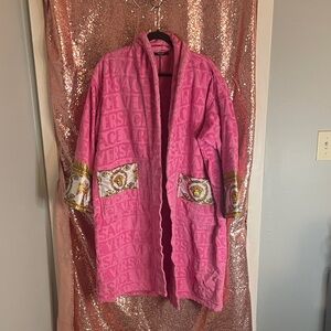 Versace Vibrant Pink Robe